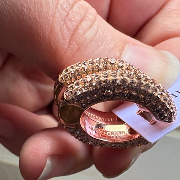 Hillberg & Berk Rose Gold Earrings (sold ppu) - Picture 5 of 7